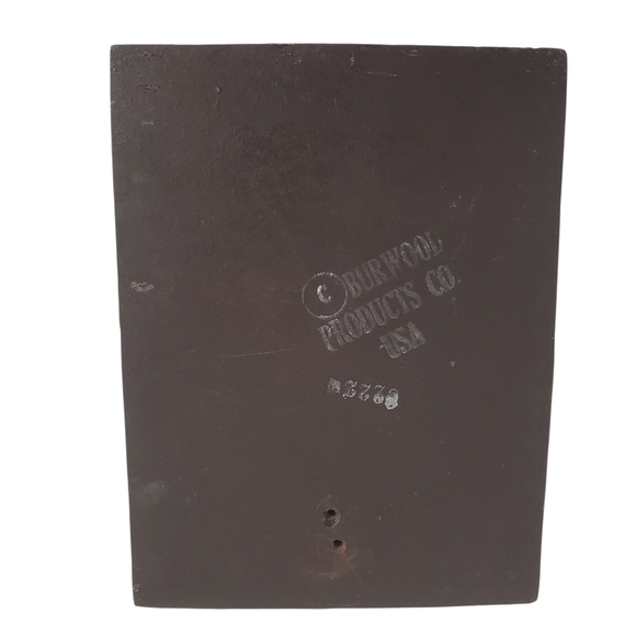 Vntg Burwood Wooden Praying Hands Wall Art. 6" x 8" Made In USA - Picture 2 of 5